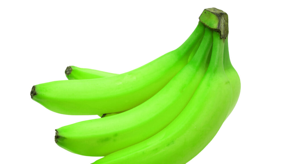 grüne Banane