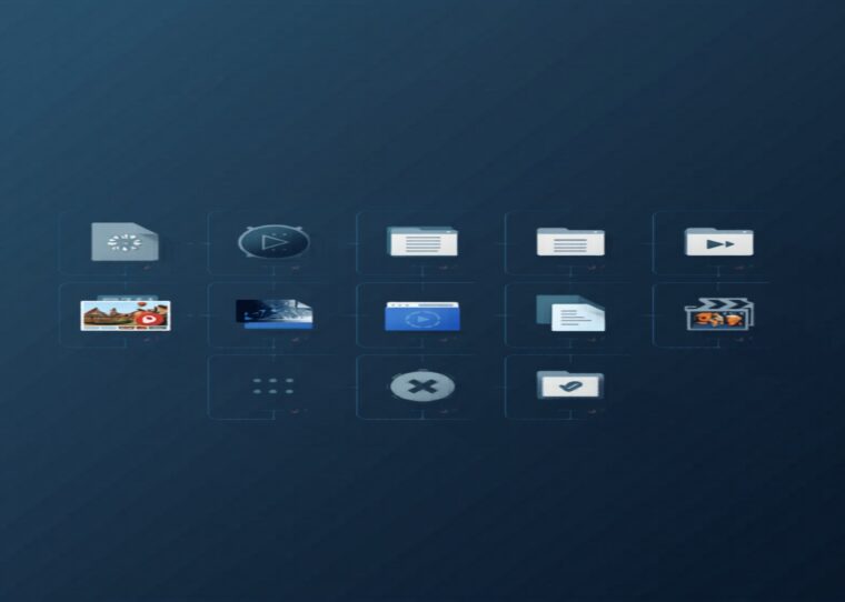 DAM-System - Organisierte digitale Medienbibliothek mit Bildern, Videos und Dokumenten