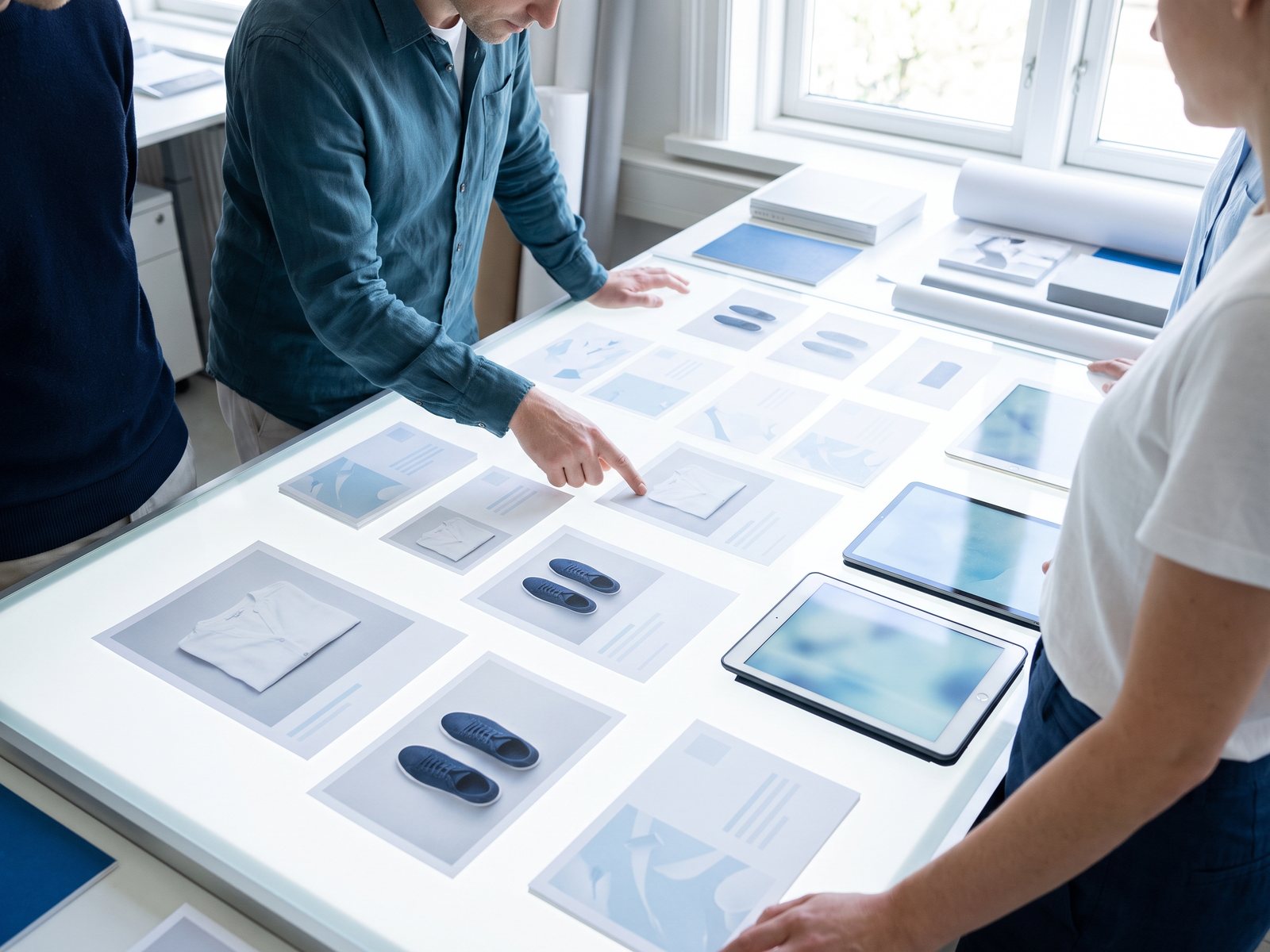 Personalised postcards and inserts with product photos