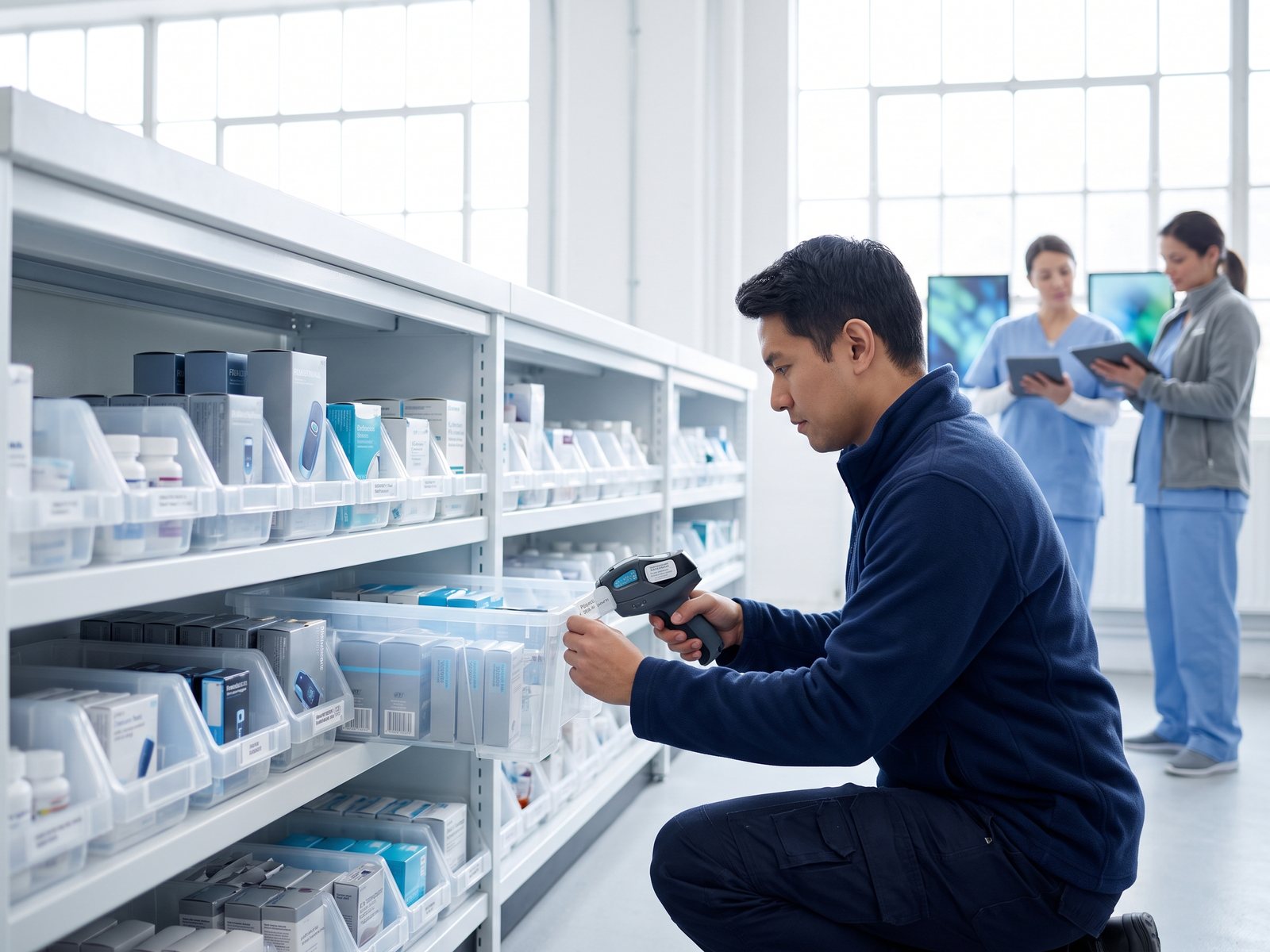 Medizin- und Pharmaprodukte nach Kategorien sortiert