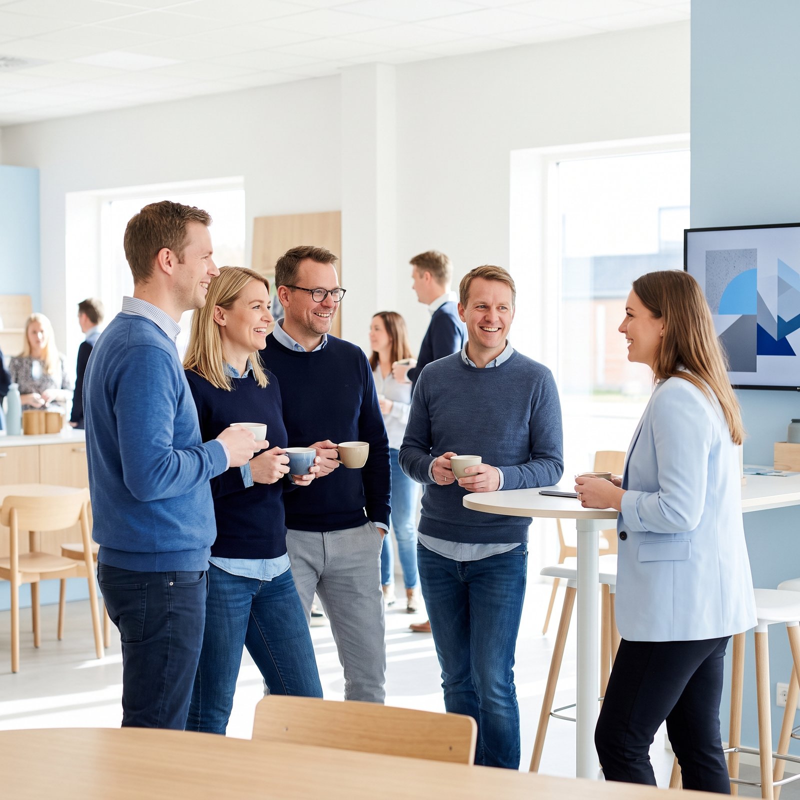 Kundschaft und Markenmitarbeiterin im Gespräch beim Community-Treffen