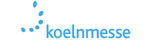 Logo von Koelnmesse in blau