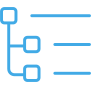 Blue icon for AI Categorizer