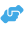 blaues Icon für Integrationen