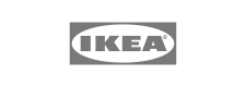 Logo von IKEA in grau