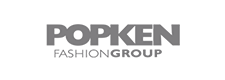 Logo von Popken Fashion Group in grau