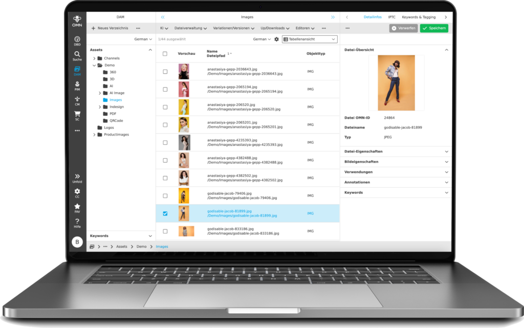 Screenshot von OMN Accelerator