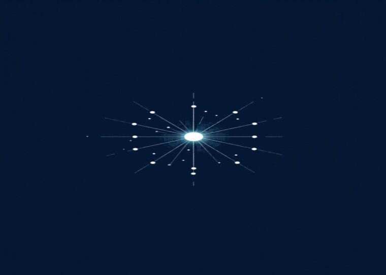 Master data management - connected master data network with central data governance