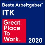 Siegel Beste Arbeitgeber ITK von Great Place to Work von 2020