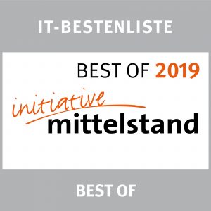 Siegel Best of 2019 von initiative mittelstand